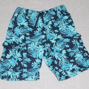 Hawaiian Style Cargo Shorts